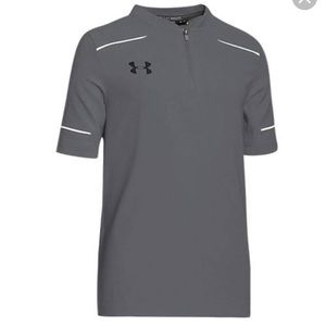Under Armour Boys YLG Cage Jacket - Gray/White